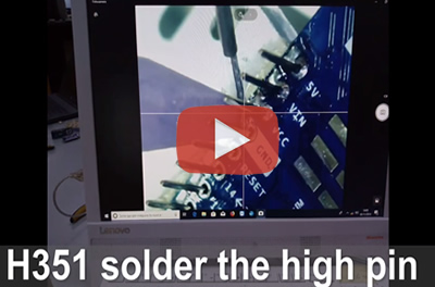 H351 automatic soldering robot application video