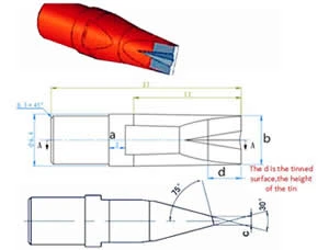 DC48V-101-D-2 Soldering tip